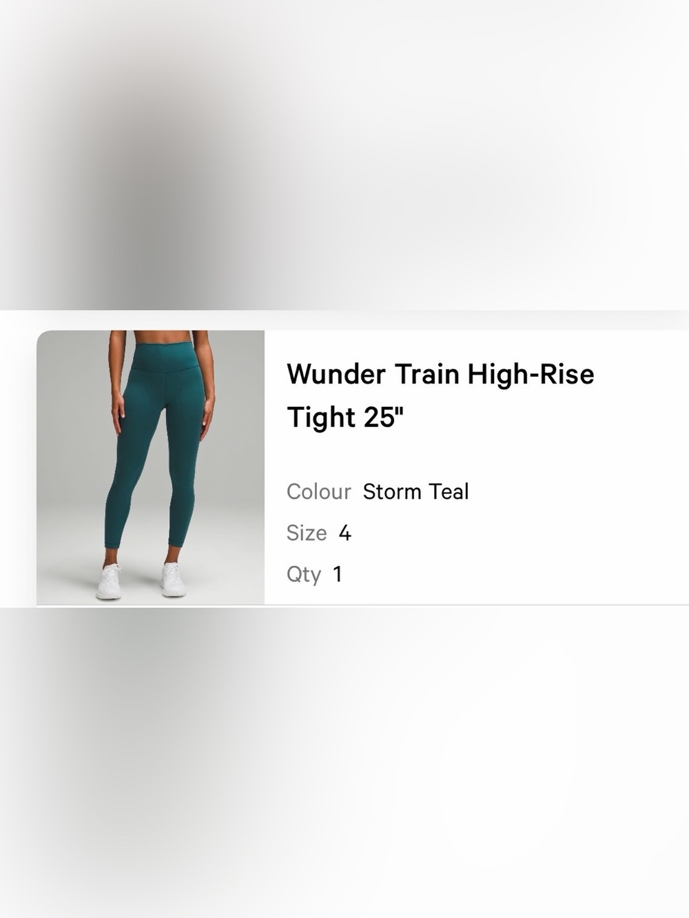 Lululemon Wunder Train Leggings